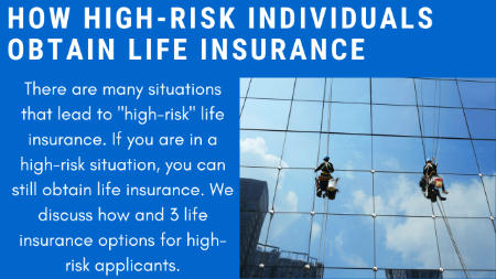 High-risk life insurance application process with medical records and underwriting review