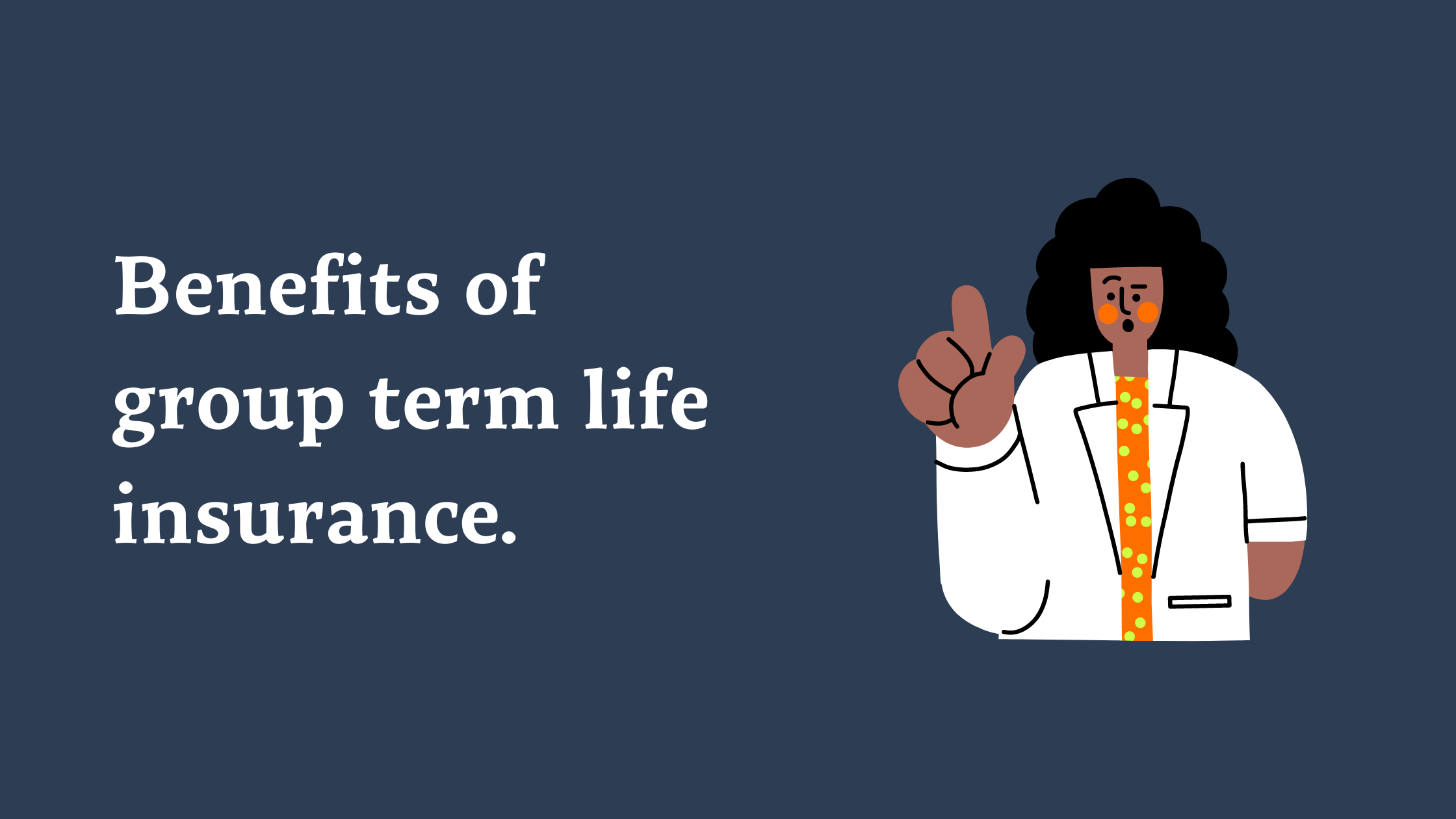 Workplace benefits meeting discussing group term life insurance coverage and employee protection plans